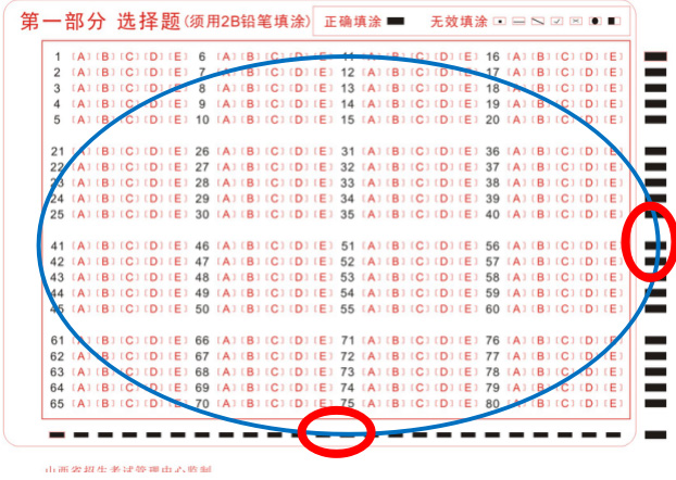 自学考试答题卡